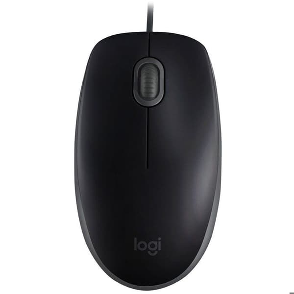 B110 Optisk Mus - LOGITECH - USB - Svart - Kabel