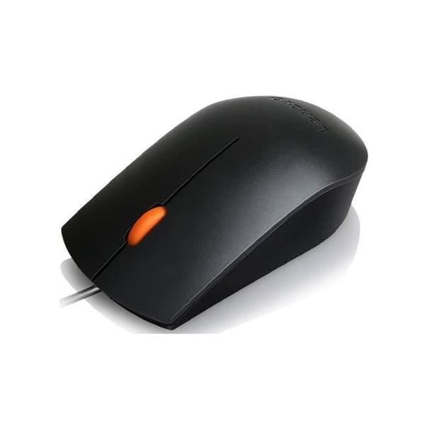 Mus - LENOVO - 300 - Trådbunden - Optisk - 1600 dpi - Ergonomisk