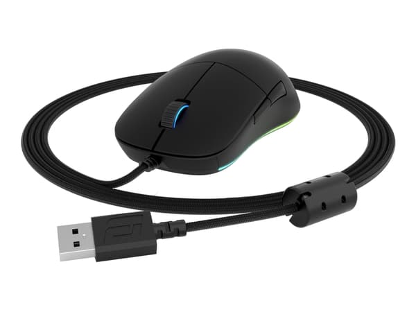 Endgame Gear XM1 RGB - Mus - optisk - 6 knappar - kabelansluten - USB 2.0 - svart