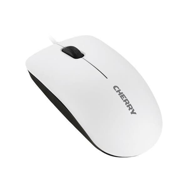 CHERRY MC 1000 optisk trådbunden mus - 3 knappar - 1200 dpi - Vit
