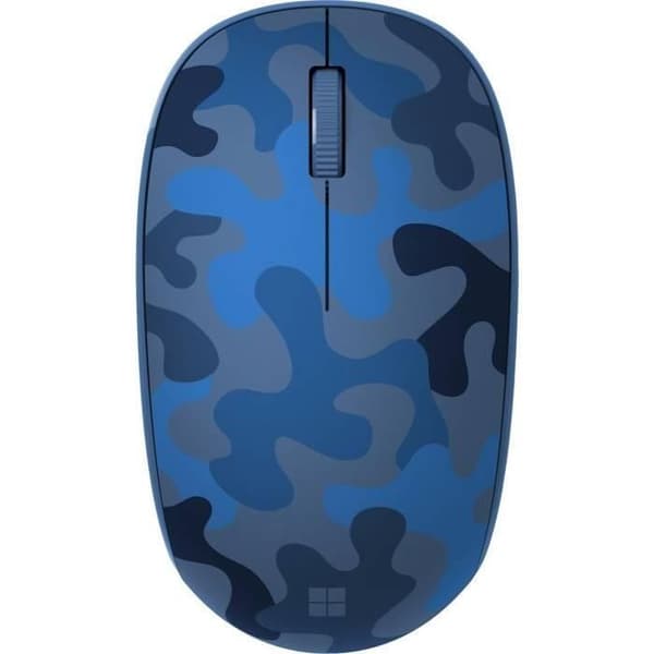 MICROSOFT Bluetooth Mouse - Optisk mus - 3 knappar - Trådlös - Bluetooth 5.0 - Midnight Blue Camouflage