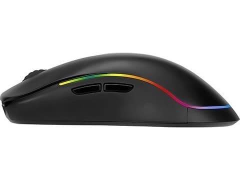 MW Marvo Hiiri G942, 10000DPI, optinen, 10kl, langallinen USB, musta, pelaamiseen, RGB-taustavalo