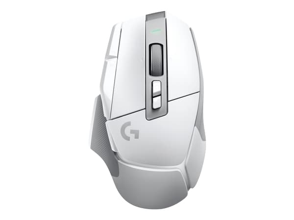 Logitech G502 X Lightspeed - Hiiri - optinen - 13 painiketta (LIGHTFORCE-kytkimet) - Langaton (USB) - Hero 25K -sensori - Logitech LIGHTSPEED-vastaan Valkoinen
