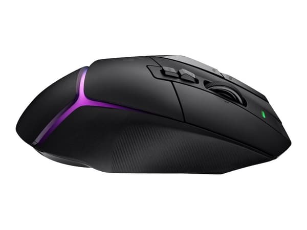 Logitech G502 X Plus - Mus - optisk - 13 knapper (LIGHTFORCE-brytere) - Trådløs (USB) - Hero 25K-sensor - Lightsync RGB - Logitech LIGHTSPEED-mottake