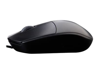 Rapoo N100, Molempikätinen, Optinen, USB A-tyyppi, 1600 DPI, Musta