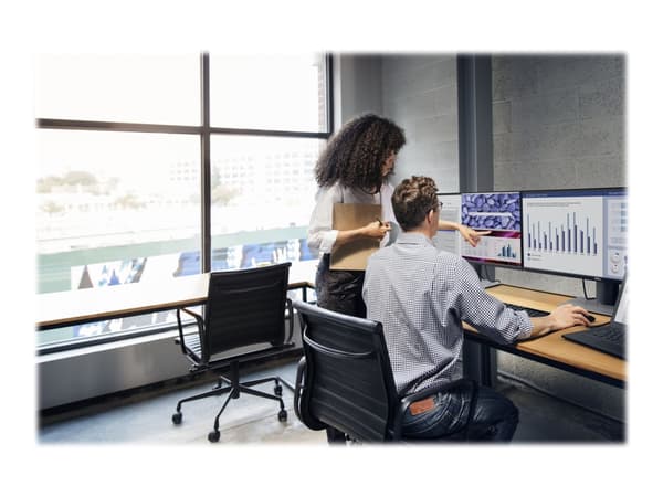 Dell MS3320W - Mus - optisk - 3 knappar - trådlös - 2.4 GHz, Bluetooth 5.0 - svart - med 3 års avancerad utbytesservice