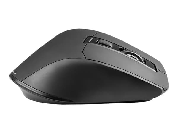 Tracer Cozy - Mus - ergonomisk - høyrehendt - optisk - 6 knapper - trådløs - 2.4 GHz - USB trådløs mottaker - svart