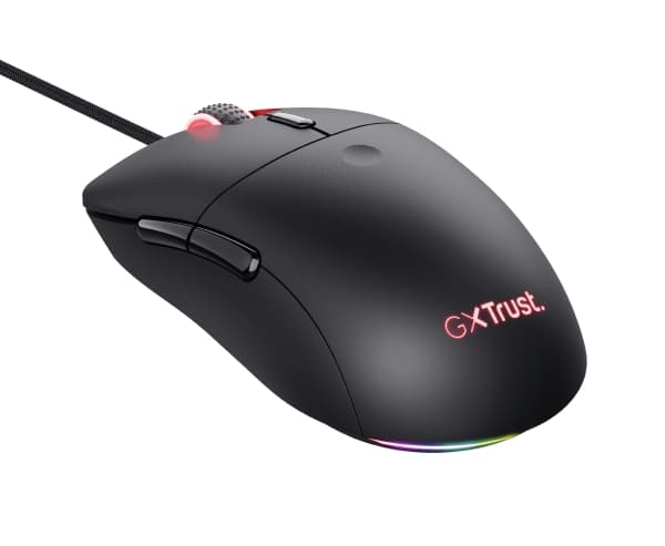 Trust GXT 981 Redex - Standard - mus - högerhänt - optisk - 6 knappar - kabelansluten - USB