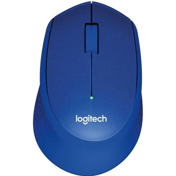 LOGITECH M330 Silent Plus Silent Mouse - Trådlös - Blå