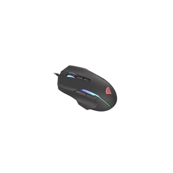 Genesis Xenon 220 RGB 6400 DPI Gaming Mus Svart - - - Genesis