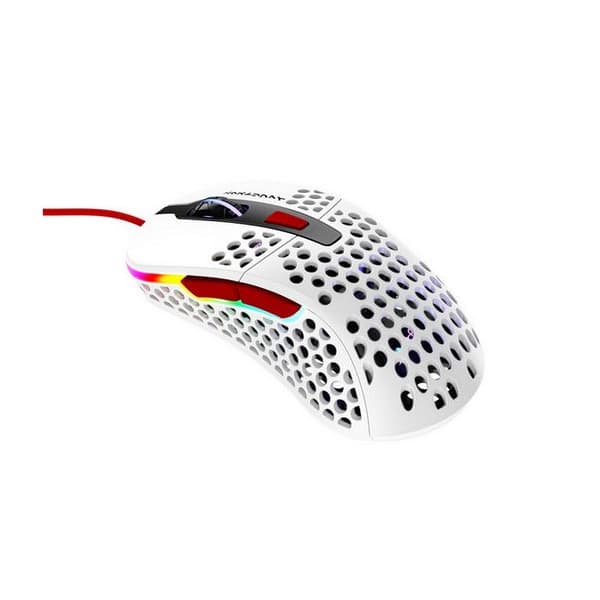 Spelmus - Xtrfy - M4 - Ultralätt - RGB - Tokyo limited edition - Vit