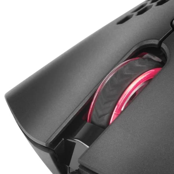 Souris Gamer - Mars Gaming - MMEX Noir - 32K DPI - RGB - Feather Paracord-kabel