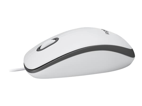 Logitech LGT-M100B, Molempikätinen, Optinen, USB A-tyyppi, 1000 DPI, Musta