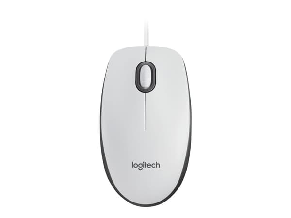 Logitech LGT-M100B, Molempikätinen, Optinen, USB A-tyyppi, 1000 DPI, Musta