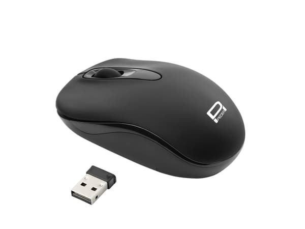 PEDEA langaton hiiri "Trend" (2.4GHz, 1600 dpi, optinen sensori), musta musta