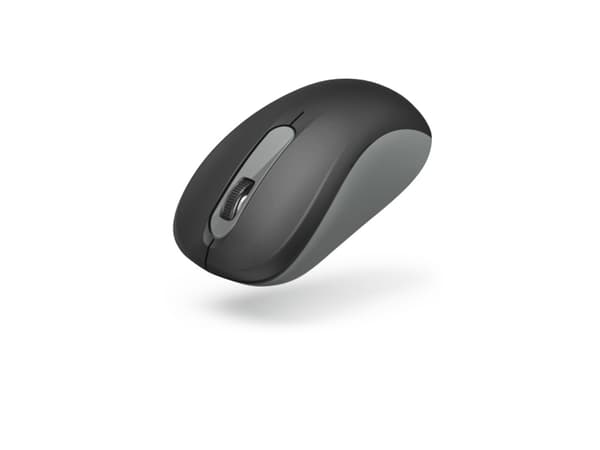 Hama AMW-200 - Mus - anthracite / black - höger- och vänsterhänta - optisk - 3 knappar - trådlös - 2.4 GHz - trådlös USB-mottagare - gråsvart
