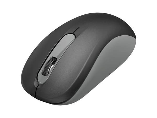 Hama AMW-200 - Mus - anthracite / black - höger- och vänsterhänta - optisk - 3 knappar - trådlös - 2.4 GHz - trådlös USB-mottagare - gråsvart