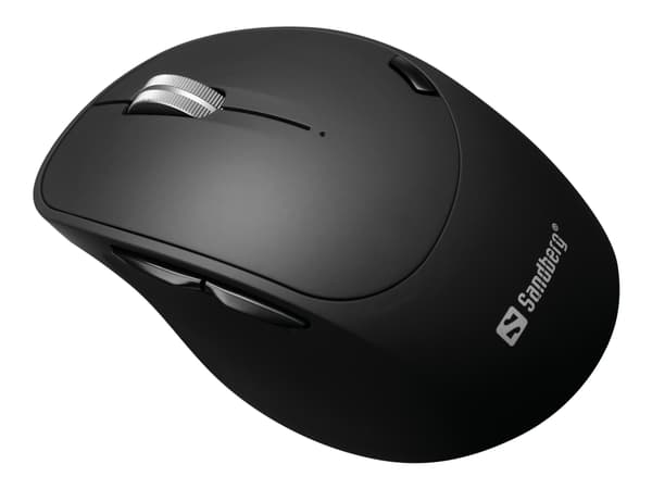 Sandberg Pro - Mus - optisk - 6 knappar - trådlös - 2.4 GHz, Bluetooth 4.0, Bluetooth 5.0 - trådlös USB-mottagare