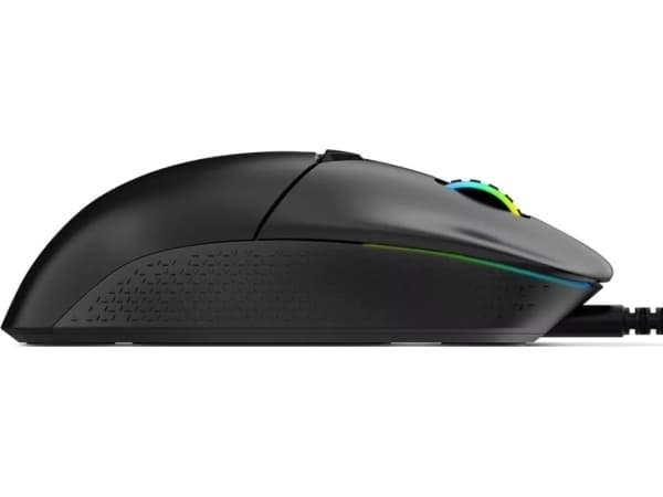 XPG ALPHA-BKCWW, vänster hand, USB Type-C, 16000 DPI, Svart