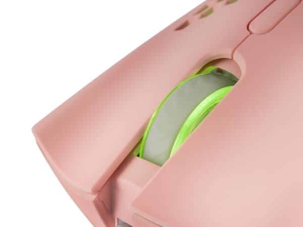 Mars Gaming MMEXP, högerhand, Optisk, USB Type-A, 32000 DPI, Rosa