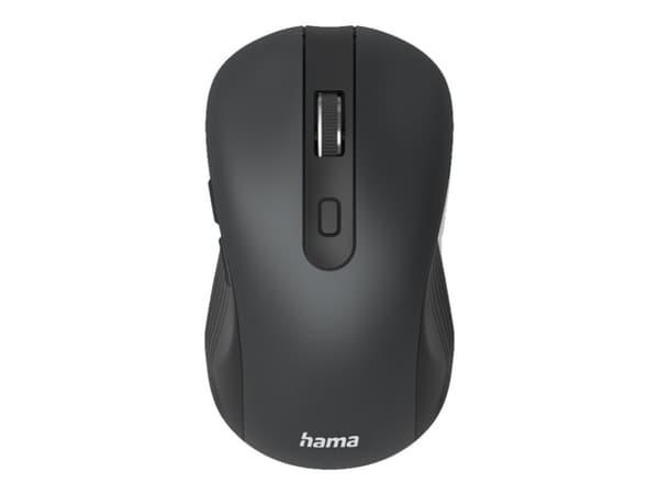 Hama MW-650 - Mus - högerhänt - optisk - 6 knappar - trådlös - 2.4 GHz, Bluetooth 5.0 - trådlös USB-mottagare - svart