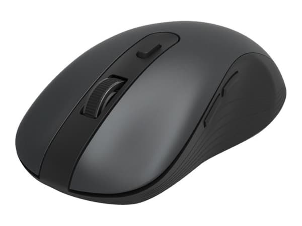 Hama MW-650 - Mus - högerhänt - optisk - 6 knappar - trådlös - 2.4 GHz, Bluetooth 5.0 - trådlös USB-mottagare - svart Svart