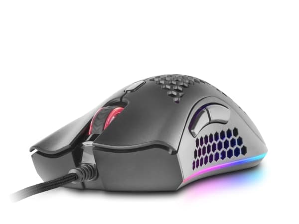 Mars Gaming MMEX, högerhand, Optisk, USB Type-A, 32000 DPI, Svart