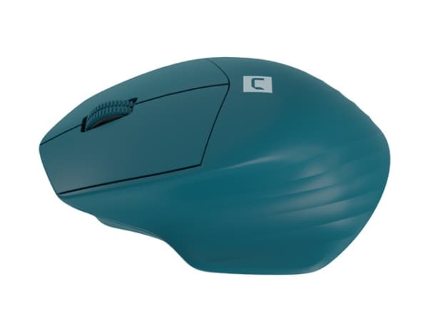NATEC Siskin 2, högerhand, Optisk, Bluetooth, 1600 DPI, Blå