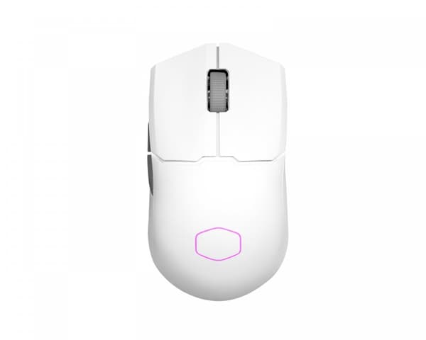 MM712 Hybrid Ultra Light RGB Trådløs Gaming Mus - Hvid