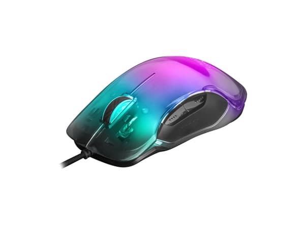 Mars Gaming MMGLOW, höger hand, USB Typ-A, 12800 dpi, svart