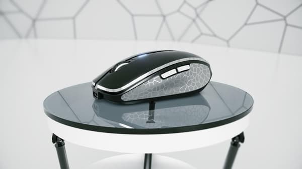 CHERRY MW 8C ADVANCED - Mus - ergonomisk - optisk - 6 knappar - trådlös - 2,4 GHz, Bluetooth 4.0 - trådlös mottagare (USB) - svart