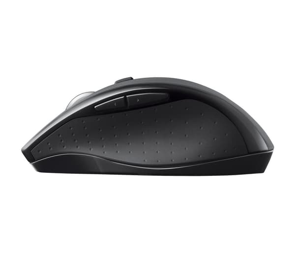 Logitech Marathon Mouse M705 - Mus - laser - trådlös - 2,4 GHz - trådlös mottagare (USB) - svart/grå (910-001950)