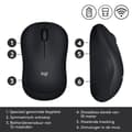 Miniatyrbillede 3 af 10: Logitech M185 - Trådløs mus - Grå