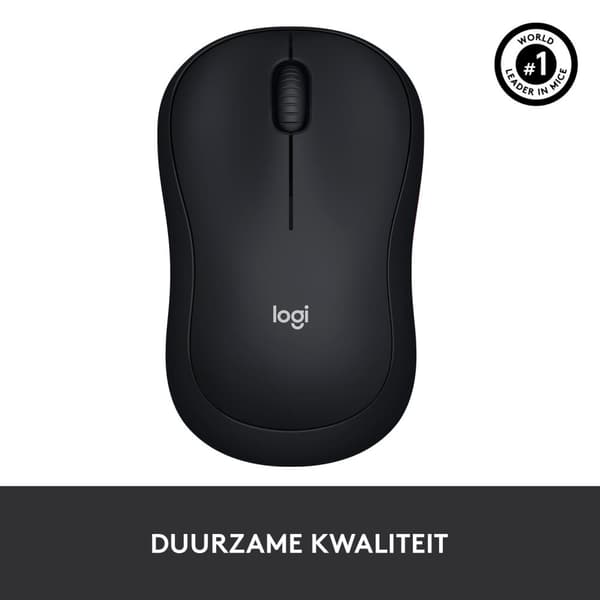 Logitech M185 - Trådløs mus - Grå