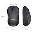 Miniatyrbild 8 av 9: Logitech M220 Silent - Trådlös mus - Grå