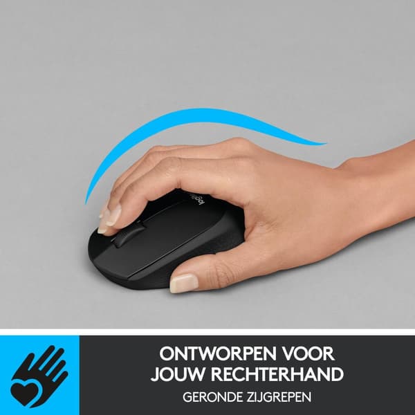 Logitech M330 Silent Plus - musta