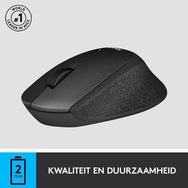 Logitech M330 Silent Plus - musta