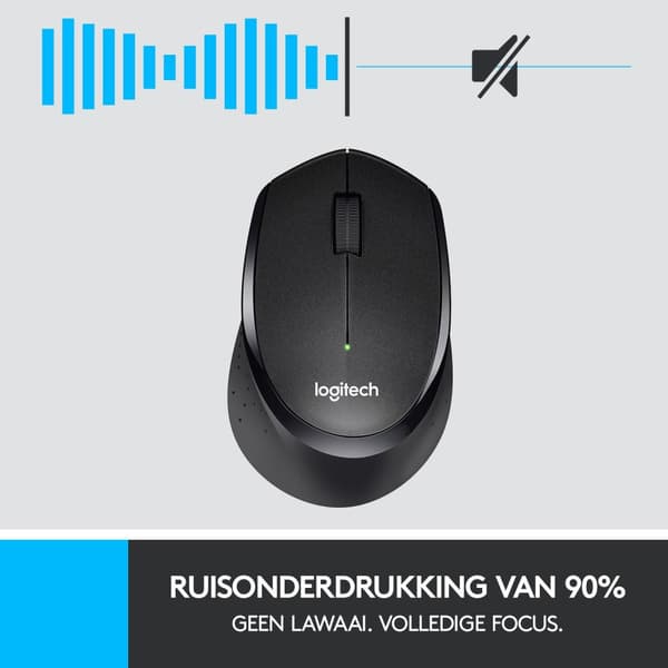 Logitech M330 Silent Plus - musta