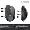 Pikkukuva 3 / 3: Logitech M705 - Langaton Marathon Mouse - harmaa / musta