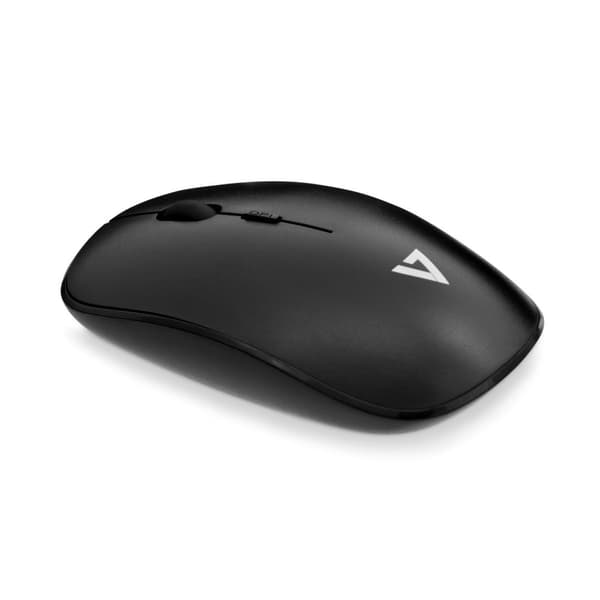 V7 MW200 RF Langaton Optinen 1600DPI Ambidextrous Musta hiiri musta
