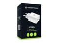 Miniatyrbillede 3 af 4: Conceptronic Oplader 1 Port /20W/ USB-C PD1.3A/ hvid Mini USB Oplader 20W Hvid USB-C