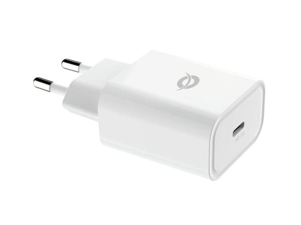 Conceptronic Oplader 1 Port /20W/ USB-C PD1.3A/ hvid Mini USB Oplader 20W Hvid USB-C Hvid