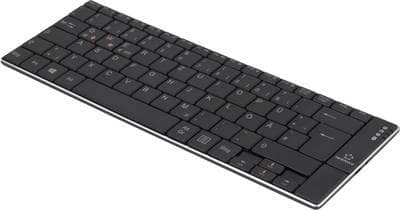 Renkforce Bluetooth-tastatur RF-DS-SLIMBT Sort genopladeligt (1583219)