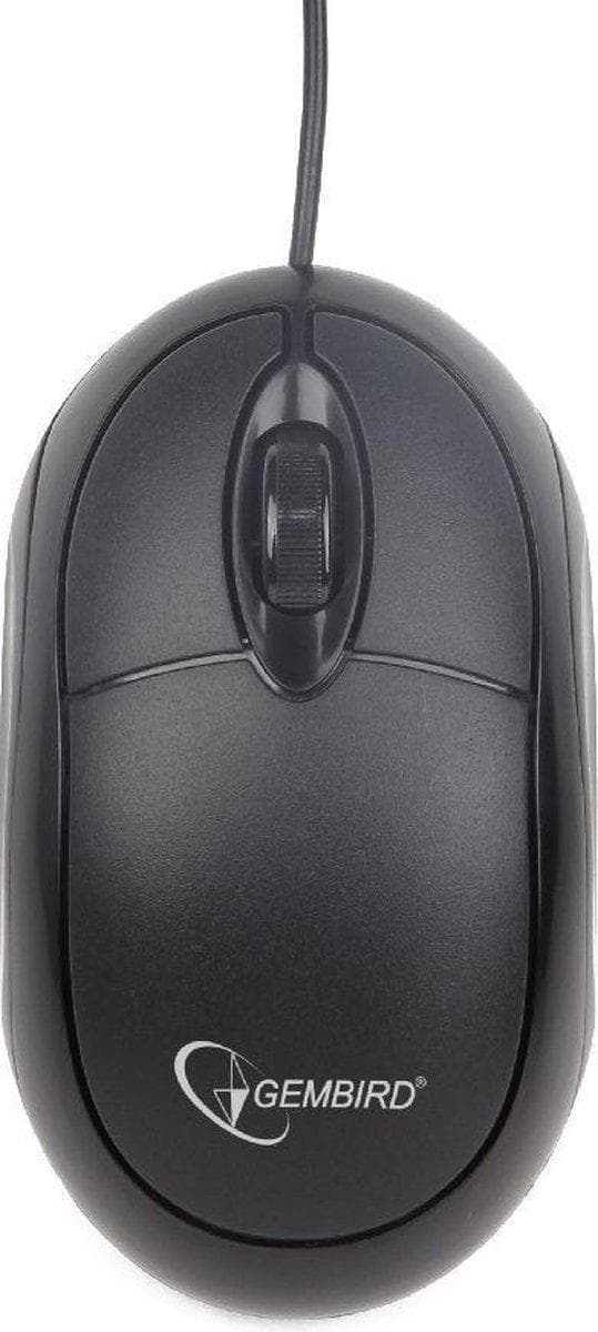 Gembird MUS-U-01 - Mus, sort