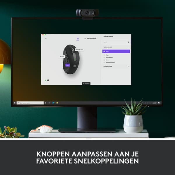 Logitech Signature M650 L - Hiiri - koko L - optinen - 5 painiketta - langaton - Bluetooth, 2,4 GHz - Logitech Logi Bolt USB-vastaanotin - Grafiitti (