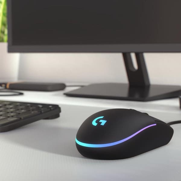Logitech G203 LIGHTSYNC - Pelihiiri - musta
