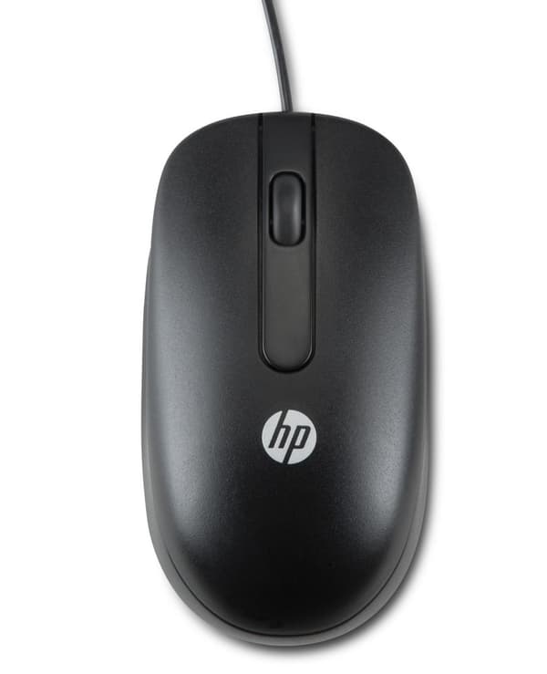 HP USB Optical Scroll Mouse Svart