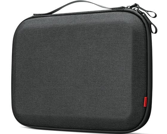 Lenovo Go - Hårdt etui til mobiltelefon / høretelefoner / notesblok / kabler / strømadapter / kuglepenne / powerbank / mus - Polyester, Genanvendt PET