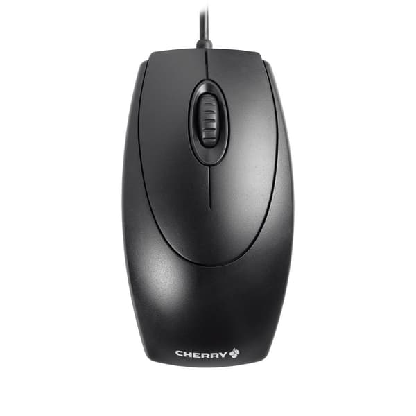 CHERRY M-5450 WheelMouse Optisk - Mus - höger- och vänsterhänt - optisk - 3 knappar - trådbunden - PS/2, USB - svart