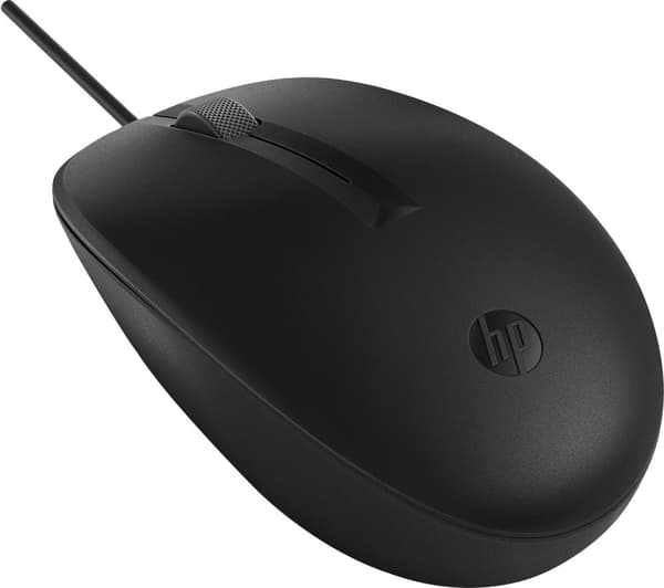 HP 128 lasermus med kabel